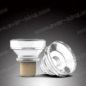 China OEM Custom Crystal Wholesale Glass Bottle Stopper With Polymer wholesale