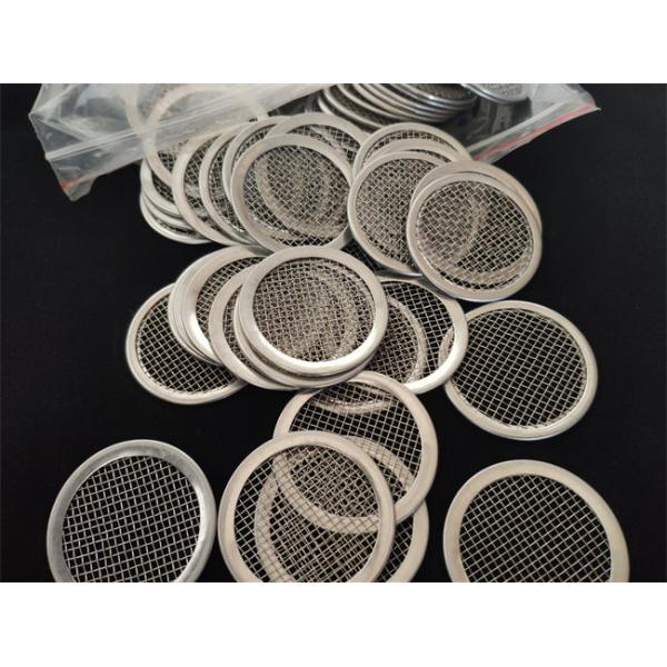 Pharmaceutical Perforated Stainless Steel Metal Mesh Filters Customised