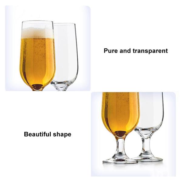 296ml 355ml 414ml Personalized Drinking Cup Borosilicate Beer Glass Cup