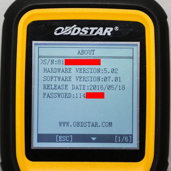 OBDSTAR X300M Mileage Correction Tool Adjust All Cars Via OBD Free Update By Internet