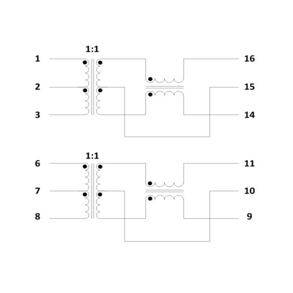 7490100111A SMD Ethernet Magnetic Transformers For IP Cameras