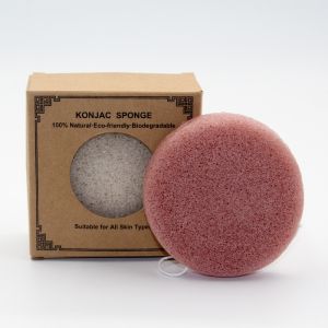China Red Clay Charcoal Konjac Sponge wholesale