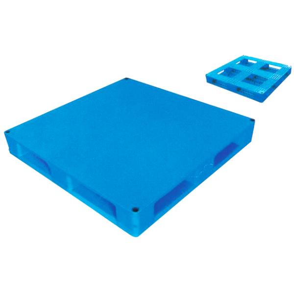 Heavy Duty Collapsible Plastic Pallets Space Saving Long Life Span