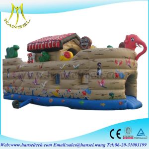 Buy cheap Hansel fantastic aniamal theme inflatable slide price outdoor lawn from wholesalers