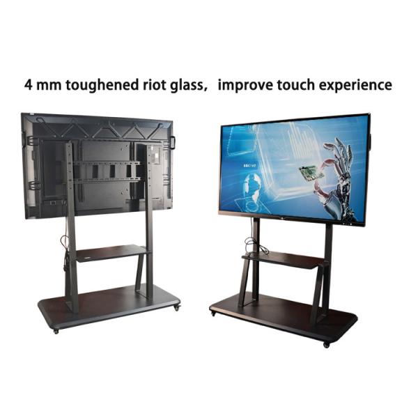 Education 3840*2160 Interactive Flat Panel Displays 75 Inch Interactive Whiteboard
