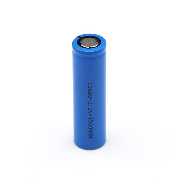 IFR18650 LiFePO4 Battery Cells 3.2V 1500mAh Long Cycle Life Wide Application Range