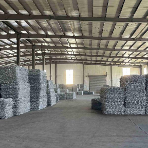1*1*1M High Strength Galvanized Gabion Cages Customized Stone Filled Protection