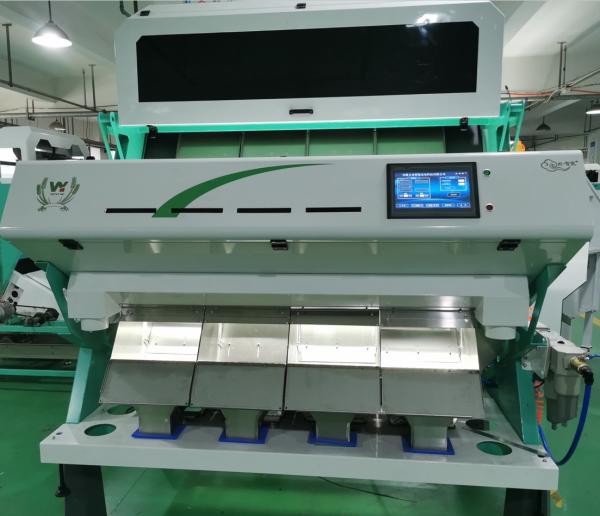Quality WENYAO Peeled Peanuts Nuts Rice Color Sorter Machine With CCD LED Automatically for sale