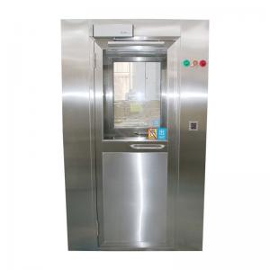 China YANING Factory Cleanroom Air Shower Stainless Steel Air Shower With Single Swing Door on sale