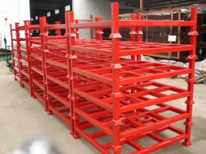China Customised Adjustable Stacking Shipping Stack Rack With Steel Plate wholesale