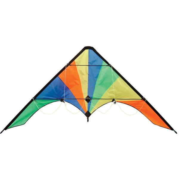 Classic Style Outdoor Kite , Common Size Delta Sport Kite Colorful For Beginner