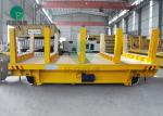 Cable Reels Powered Aluminum Coil Plant Steel Railway Flat Transfer Car With V