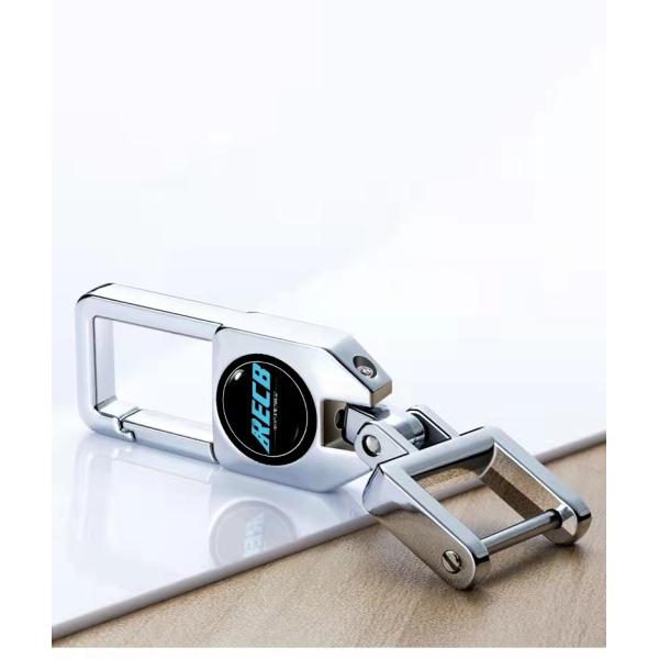 Eco SS304 Automotive Car Keychain Holder Belt Anodized Polished