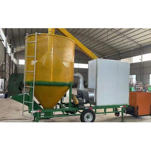 Mobile Batch Corn Wheat Rice Grain Tower Dryer Dehydrator Equipment Small Type