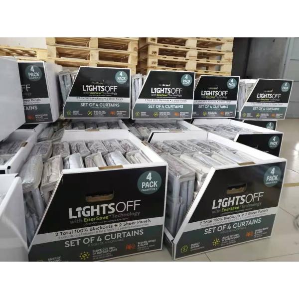 Heavy Duty Stack-Up Cardboard Pallet Pre Loading Heavy Curtain To Price Smart Supermarket