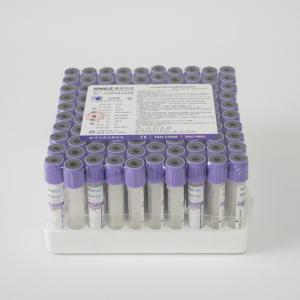 China Singel Use 3ml K3 EDTA Blood Collection Tube Purple Blood Vial wholesale