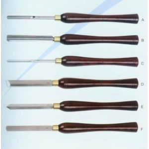 Linear Control Wood Lathe Tool Sets ISO 9001 Wood Turning Tool Sets