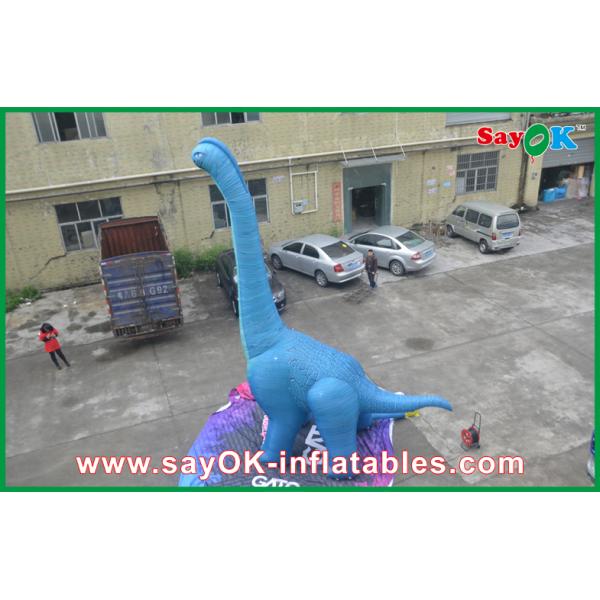Fire Proof Inflatable Dragon Toy Dinosaur Oxford Cloth With CE / UL Blower