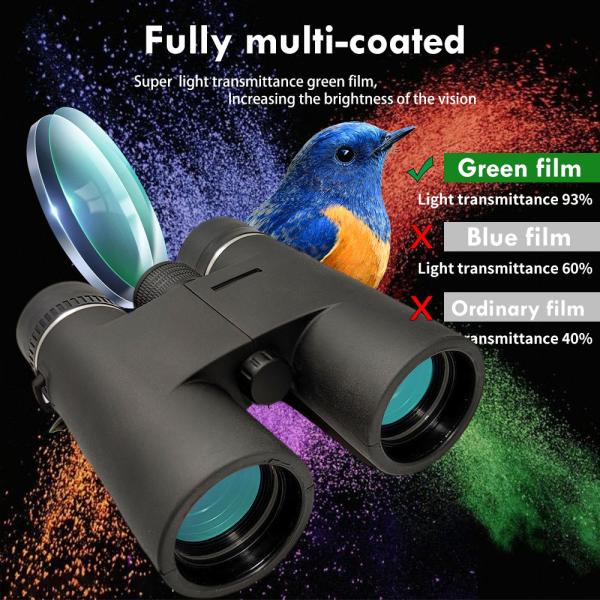 10x42 High-Powered Compact Binoculars Telescope For Adults And Kids Folds To Fit In Your Pocket