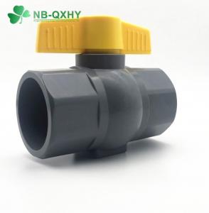 China Viet Nam Marketing 100% Material Glue Connection Octangle Ball Valve with Seat/Base wholesale