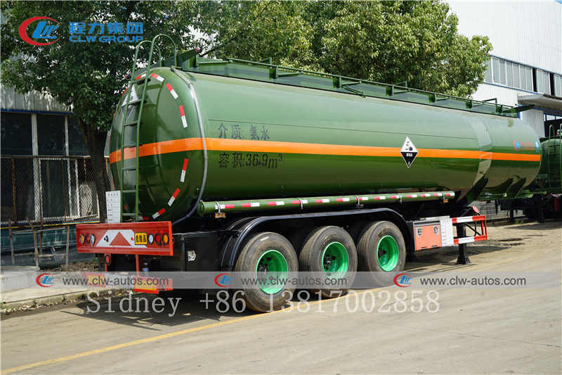 Buy cheap 36cbm Q345 Mild Steel Liquid Ammonia Tanker Semi Trailer from wholesalers