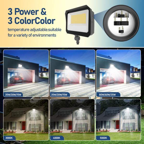 Garden 50W 100W 150W Led Flood Lights with 3Cct and SMD 2835 Light Source