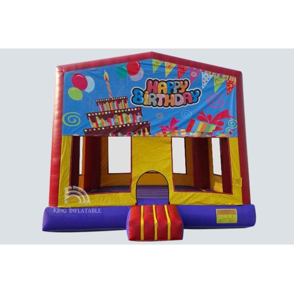 Inflatable Bouncer Castle House Party Jumping Bouncer Trampoline Theme Commercial For Kids