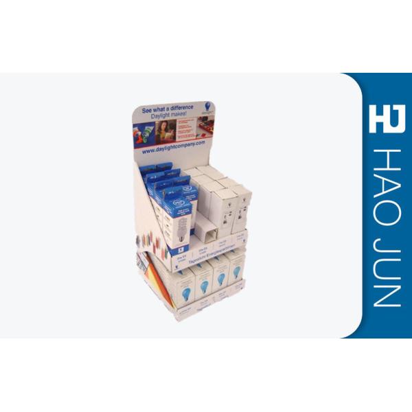Plat Packed Cardboard Product Displays Point Of Purchase Displays CMYK / PMS