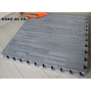 Grey Colour 1/2" Thickness Soft Wood Grain Floor 2'X2'