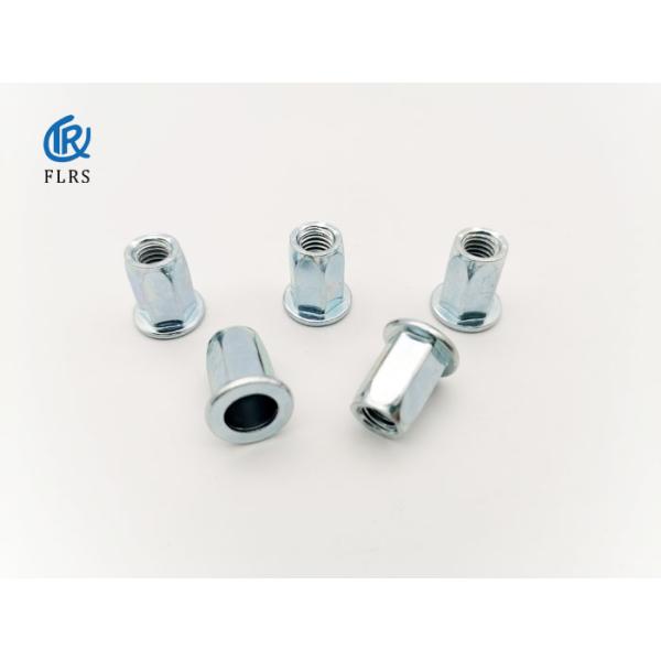 M10 Flat Head Hexagon Rivet Nuts UNC Thread YJT 8003