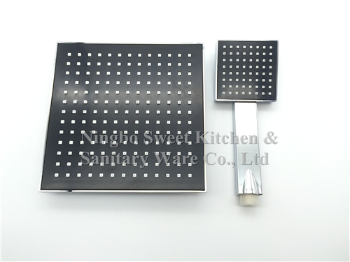 chrome plating hand shower set rain shower ABS single bathroom shower