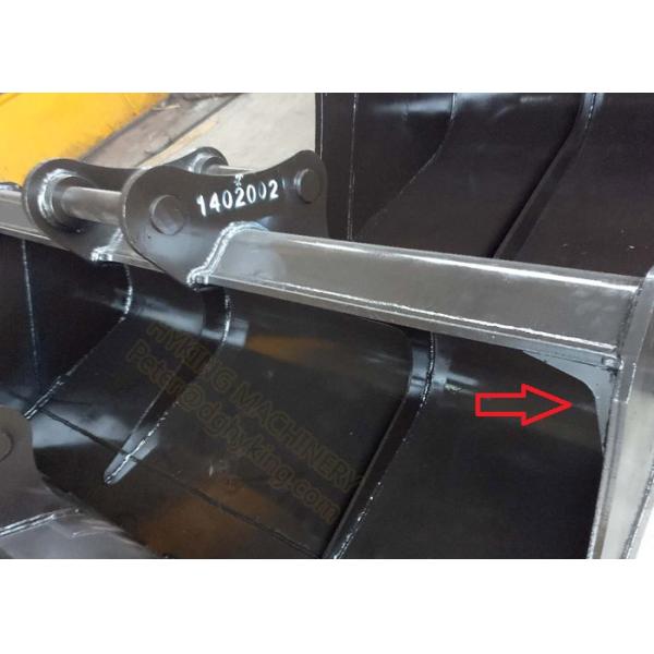 Large Open Compact Excavator Attachments Hyundai R140 With Internal Protected Plate