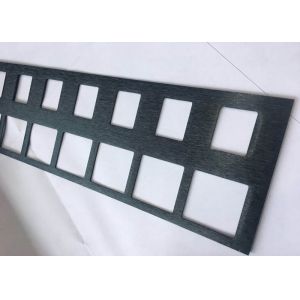 Buy cheap Brushed Punching Socket With Holes Anodised Aluminium Profile from wholesalers