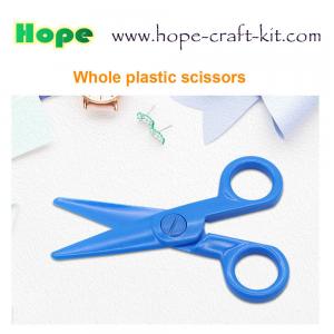 Whole Plastic Small Scissors Safe Colorful Hobbies DIY Material Tools for Kids Toddlers Teachers Preschool Hand-craft