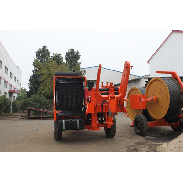 Low Noise Stringing Equipment Hydraulic Cable Puller Cooling System Liquid