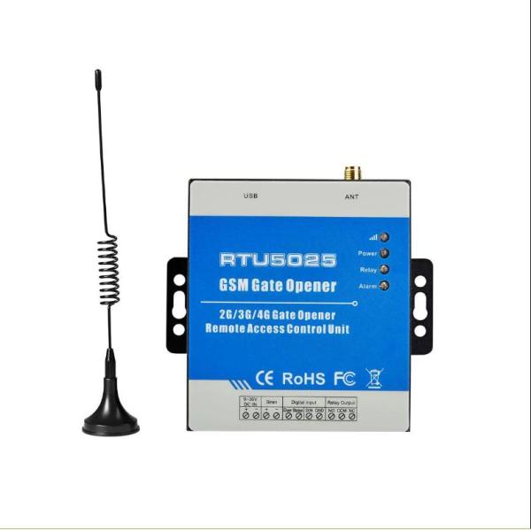Hot GPRS 4G LTE Wireless Remote Switch Control Solution 1 Relay/2 Digital Inputs RTU5025 for Remote Wireless & RF Modules