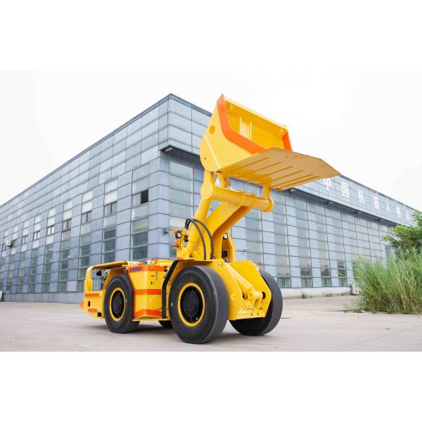 Electric Motor HUALI 2m3 Underground Loader For Underground Construction