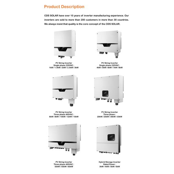 10Kva 380V solar grid-connected inverter cost-effective simple installation and practical