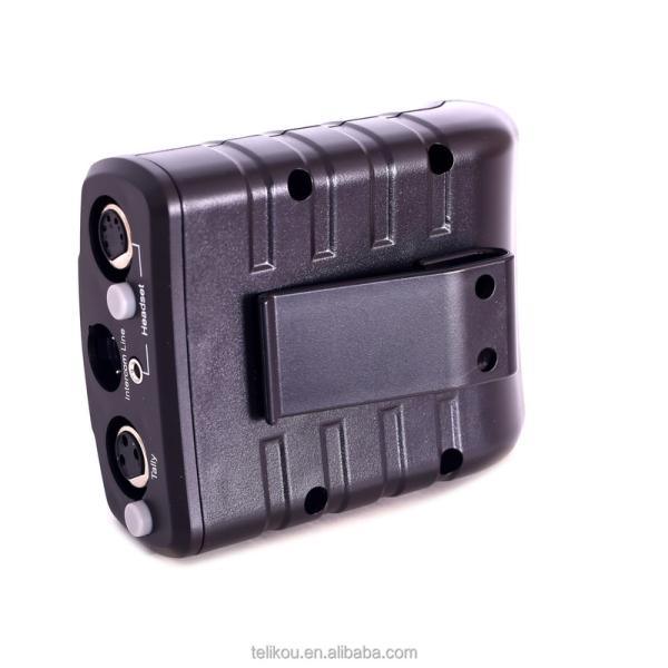 BK-101 wired intercom bodypack for professional audio, video and lighting BK-101