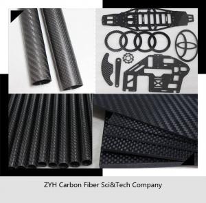 China Carbon Fiber Twill Sheet 6&quot; x 6&quot;/12&quot; x12&quot;/12 x24&quot; wholesale