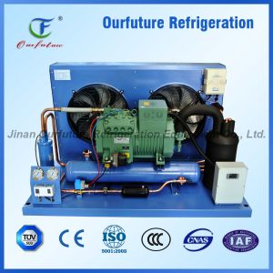 China ZR/ZB/ZF/ZS Refrigeration Compressor Unit 1-4 Compressors Shell And Tube / Finned Tube Condenser wholesale