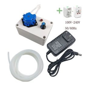Adjustable Flowrate Peristaltic Metering Pump Dosing Pump for Aquarium Lab Water