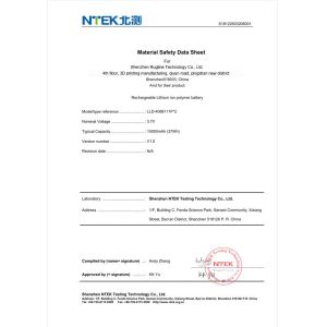 SHENZHEN RUGLINE TECHNOLOGY CO.,LIMITED Certifications