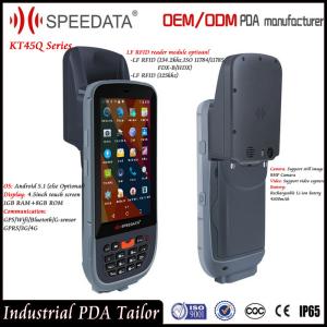 China Android 5.1 Smart PDA Portable Rugged Rfid Reader Handheld Short Range 134.2Khz Modules wholesale