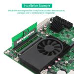 Laptop SO-DIMM Memory RAM DDR4 260Pin Slot To Desktop DDR4 DIMM Adapter Test