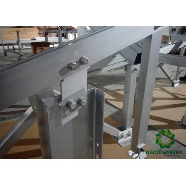 Quick Installation Solar Ground Mount System Excellent Anti - Corrosion Performance