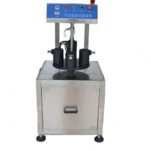 China 25mm-70mm range Semi-auto vacuum capping machine with vacuum sealing capper and online support wholesale