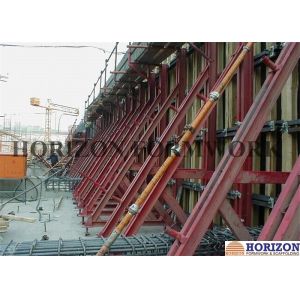 China 8.9m Height Single Sided Concrete Wall Forms Q235 Steel Channel OEM Available wholesale