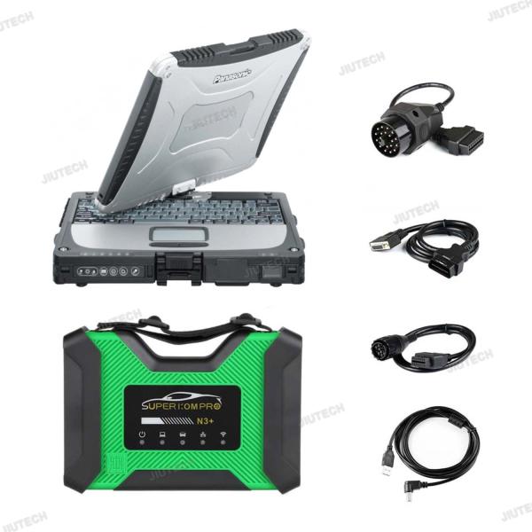 Quality OBD2 Scanner 2024 SUPER ICOM PRO N3 For B-MW MB PRO N3+ Support code Diagnostic&Programming programmer tool+CF19 laptop for sale