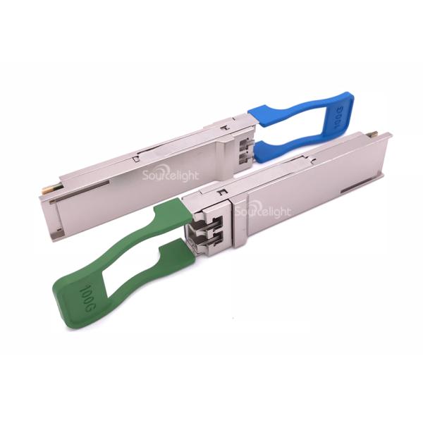 FCC 100G QSFP28 Transceiver Cwdm4 2km On Smf Lc Connector For Data Center And Ethernet